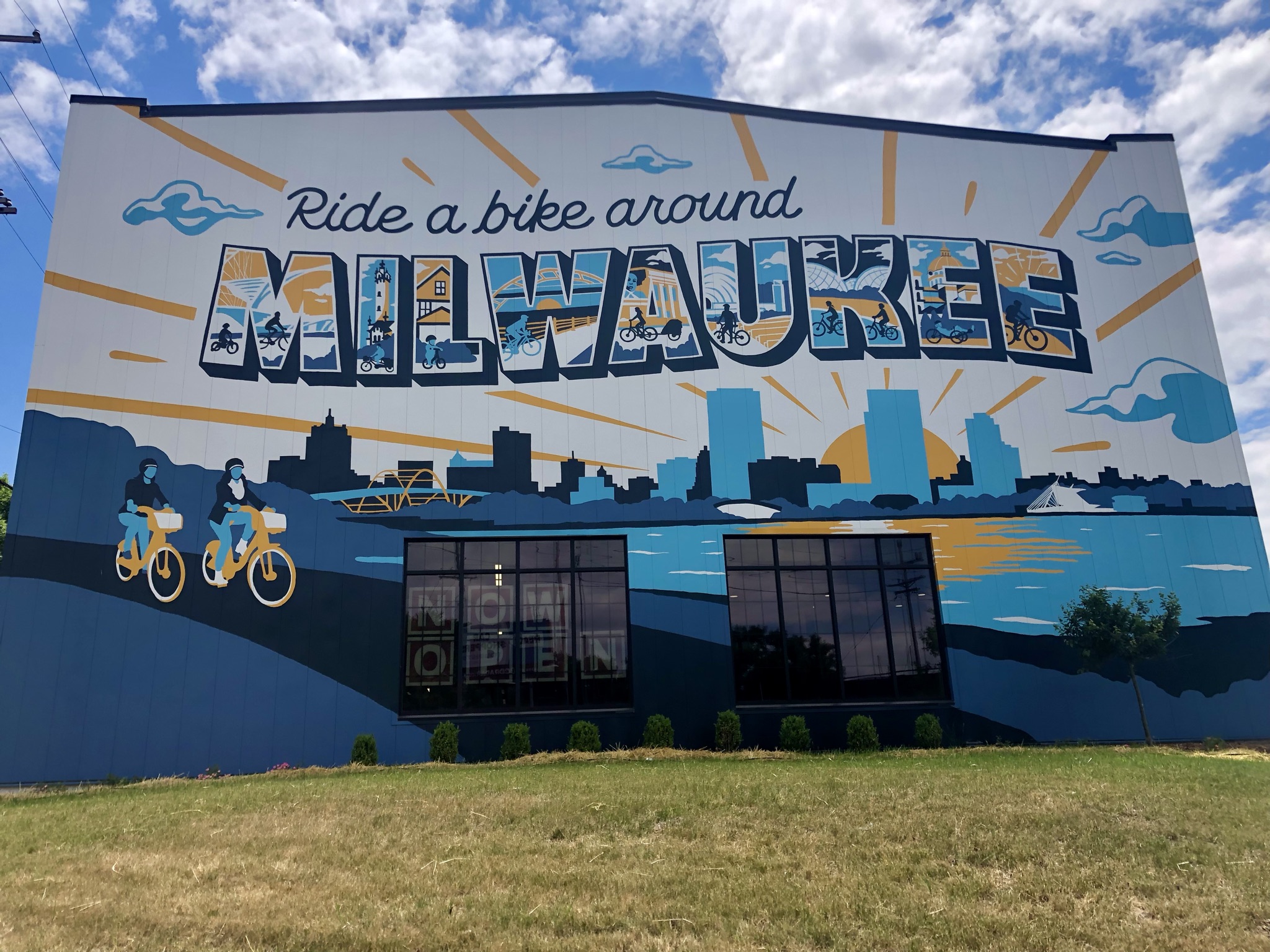 Ride a bike around Milwaukee