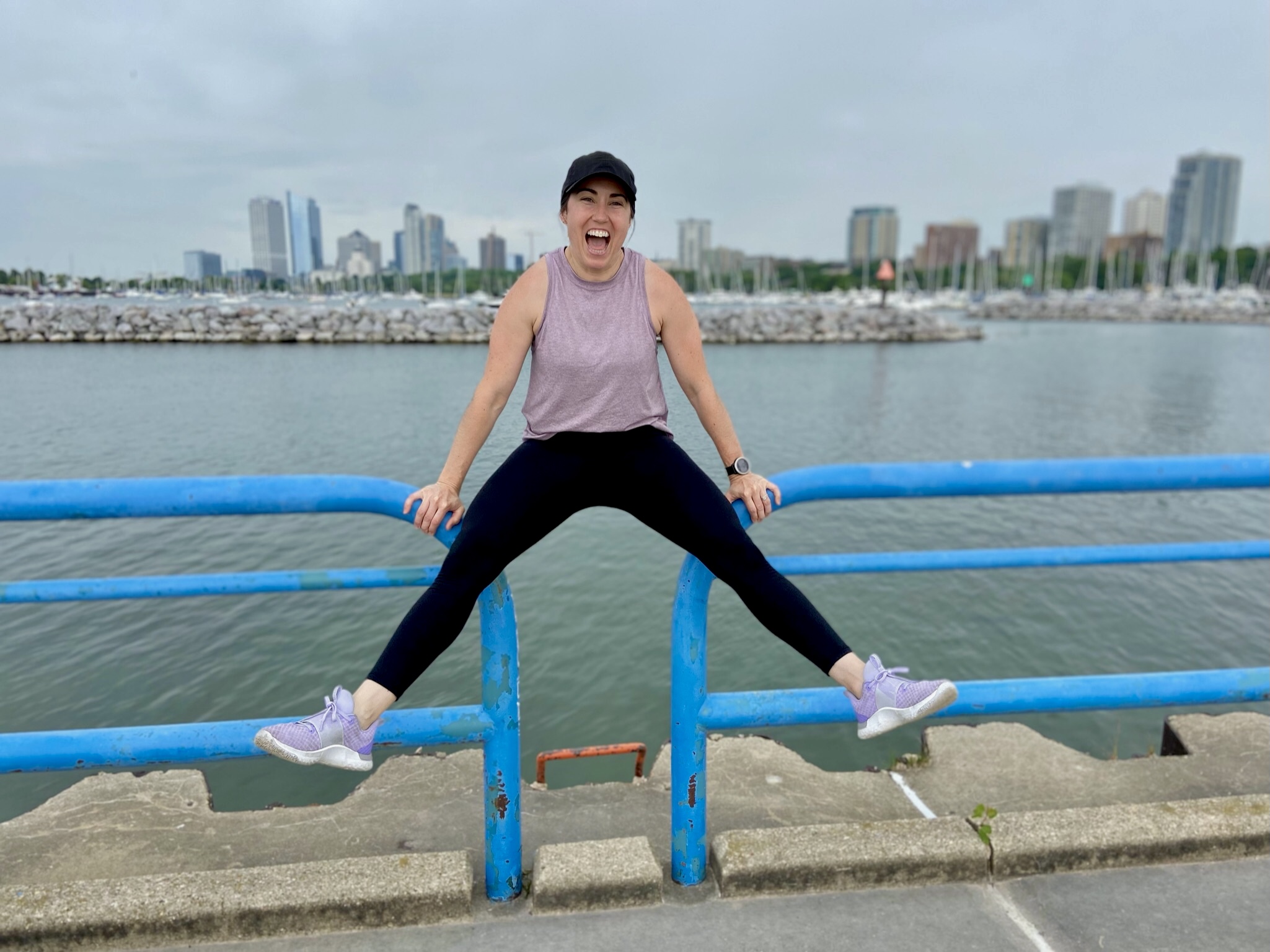 View of Milwaukee from the McKinley Park Government Pier